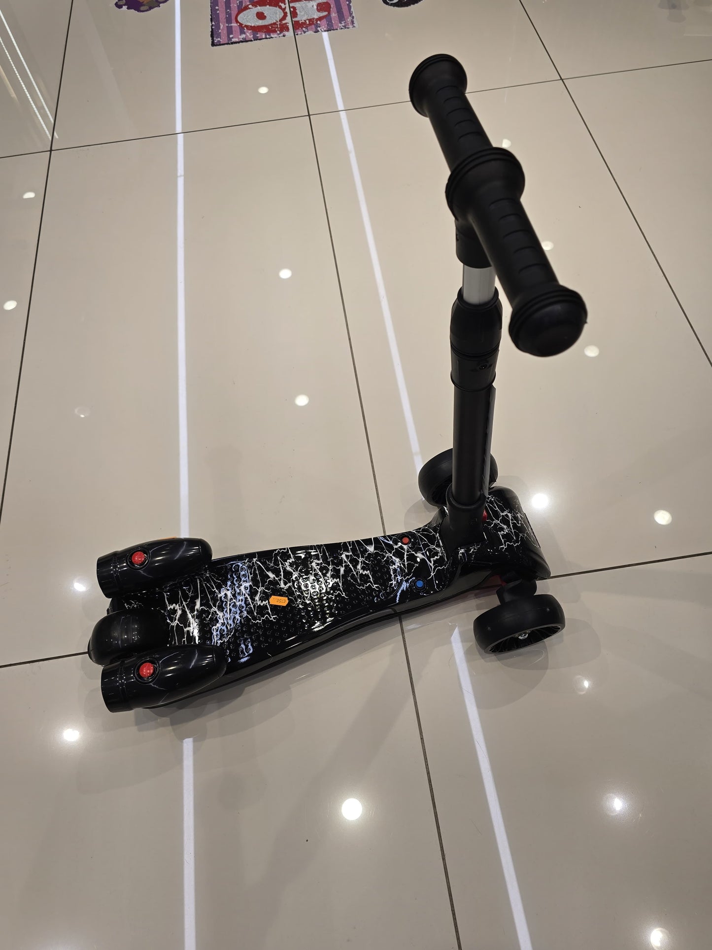 step met muziek en led
